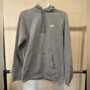 Nike grey hoodie size S